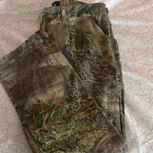Realtree Camouflage Men Jeans - Green and Brown